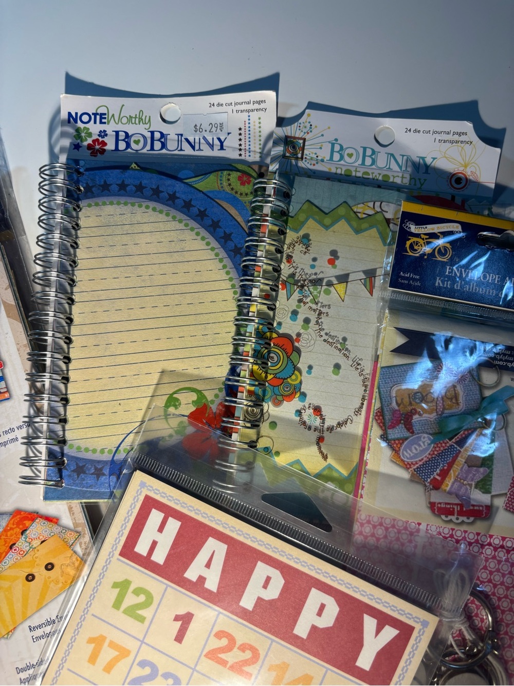 Mini Album - Assorted Notebooks, Stickers and Inserts - Picture 4 of 5